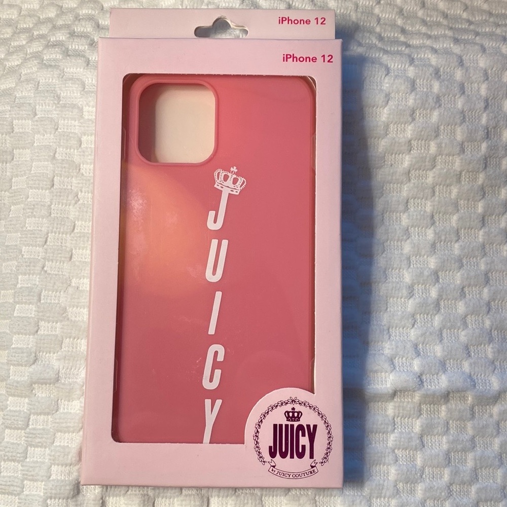 NWT Juicy Couture iPhone12 Phone Case